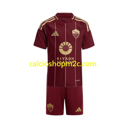 AS Roma Bambino Maglia Prima 2024/2025 Manica Corta